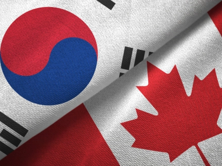 加拿大-韓國貿易關係/旗幟